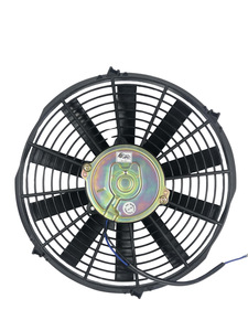 Radiator Electric Fan, 12" Push Or Pull, 12v, Straight Blade 1390 CFM. Draws 8.6 Amps Photo Main