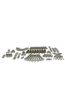 Engine Bolt Kit - Ford 390, 428 With Headers - Hex Bolts, Polished Stainless Photo Main