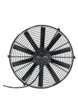  Parts -  Radiator Electric Fan, 16" Push Or Pull, 12v, Straight Blade 1940 CFM. Draws 10.6 Amps