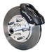  Parts -  Wilwood Forged Dynalite Pro Series Front Brake Kit 11" Rotor Black Caliper 55-57 Chevy Car