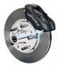  Parts -  Wilwood Forged Dynalite Pro Series Front Brake Kit 11" Rotor Black Caliper 49-54 Chevy Car / 53-62 Corvette