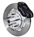 Parts -  Wilwood Forged Dynalite Pro Series Front Brake Kit 12.19" Rotor Black Caliper 49-54 Chevy Car / 53-62 Corvette