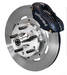  Parts -  Wilwood Forged Dynalite Pro Series Front Brake Kit 12.19" Rotor Black Caliper 37-48 Ford Passenger Car Spindle