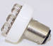  Parts -  Bulb -LED Super Bright Amber Bulb 12v Dual Contact (Offset Pins)