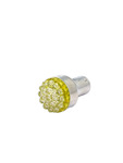  Parts -  Bulb -LED Super Bright Bulb Amber Color 6v Replaces #1156 Single Contact (Straight Pins)