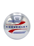 Chevrolet Parts -  Hub Cap, 41-48 Passenger and 41-46 Commercial (Stainless) Modified For Artillery / Nostalgia Wheels