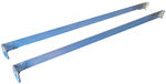 Ford Parts -  Gas Tank Strap Stainless Steel  - Fairlane, Sunliner, Victoria and '57 Custom, '58 Custom 300 (Exc. Retractable)