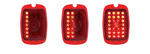 Chevrolet Parts -  Tail Light Lens, LED - (Red Lens) Sequential Right Side 12 Volt