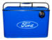 Ford Parts -  Coolers Blue - Vintage "Ford" Cooler Includes Mini Tray And Side Mount Bottle Opener