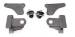Ford Parts -  Engine Mounting Kit. Weld-On For 48-52 Ford Trucks, Ford Small Block With Stock Suspension