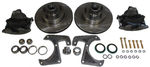 Chevy Parts -  Brake Disc Conversion Front- 1928-40 Straight Axle Car And Truck. Complete Kit - 6 Lug