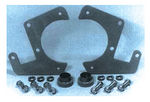 Chevrolet Parts -  Brake Disc Conversion Front - 49-54 Chevy Car Independent Front Suspension (Also 53-62 Corvette). Basic Kit (No Rotors/ Calipers)