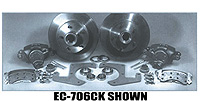 Chevy Parts -  Brake Disc Conversion Front- 39-40 Knee Action. Complete Kit - 5 Lug