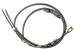 Chevrolet Parts -  Emergency Brake Cable Kit, Stainless Steel Housing