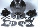  Parts -  Brake Disc Conversion Rear -Ford 8" and 9", 4-1/2" Bolt Circle (Small Housing and Flange)