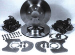  Parts -  Brake Disc Conversion Rear -Ford 8" and 9",  (Large Housing and Flange) 4-1/2" Bolt Circle. 