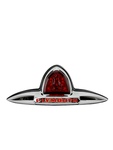 Plymouth Parts -  Led Third Brake Light Assembly. 46-48 Plymouth Chrome, 12volt Only - Coupe