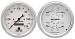  Parts -  Instrument Gauges - Auto Meter Old Tyme White, 5" Quad Gauge and Speedo (Electric)