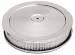  Parts -  Air Cleaner, Chrome 10" X 2" Muscle Car Style -Paper Element and Raised Base