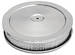  Parts -  Air Cleaner, Chrome 10" X 2" Muscle Car Style -Washable Element and Raised Base