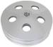 Chevrolet Parts -  Power Steering Pulley, Polished Aluminum,  Early GM Double Groove 