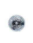  Parts -  Headlight -Halogen Bulb With Amber LED Park Lights /Turn Signal 12v 7"
