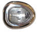  Parts -  Interior Light -Single Dome, Universal With Polished Bezel and Clear Lens