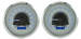 Chevrolet Parts -  Dakota Digital - Vhx System With Chrome Bezel Silver Alloy Face - Blue Backlight
