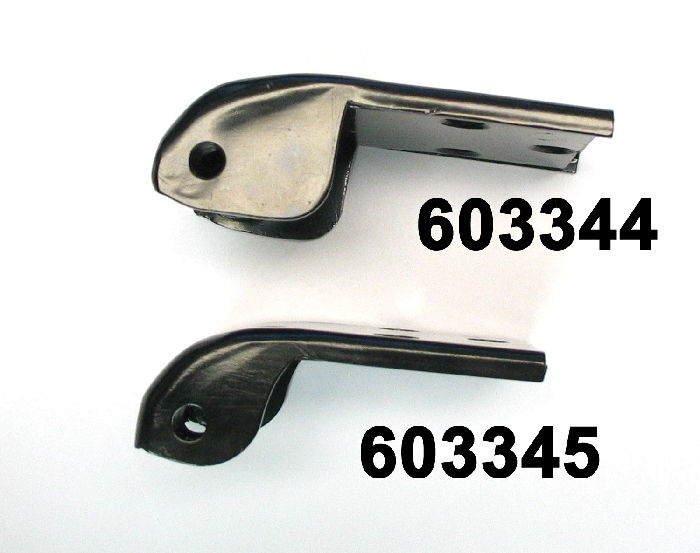 Detail Street Rod Parts » Door Hinges Upper With Attaching Bolts And