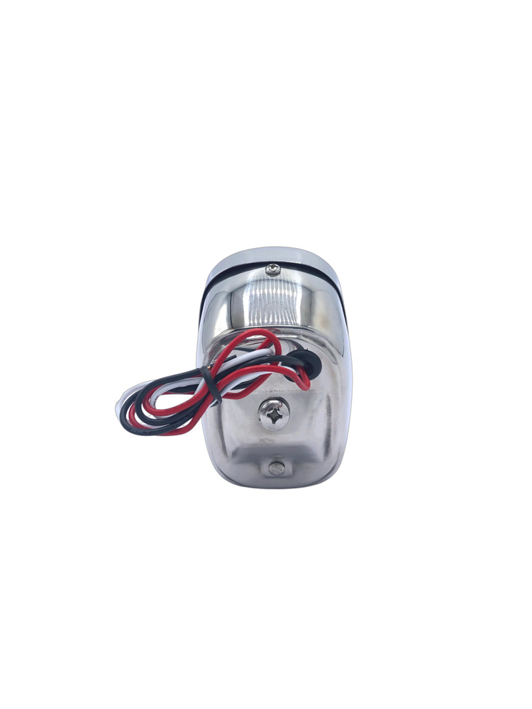 Street Rod Parts » Led Blue Dot Tail Light Assembly. Right Side With Stainless Housing 12