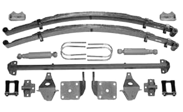 Street Rod Parts » Axle Mounting Kit-Rear Bolt On -47-54 Chevrolet