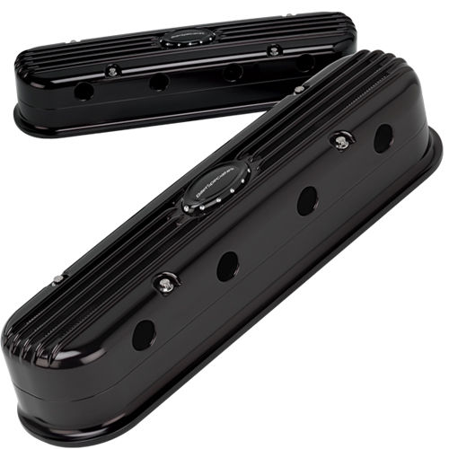 Street Rod Parts » Chevrolet Valve Covers Billet Profile Series. Chevy