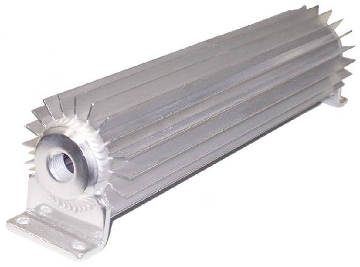 12 Aluminum Finned Transmission Coolers Single Pass