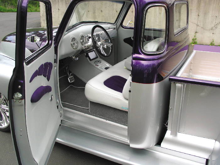 Chevy truck shop interior door panels