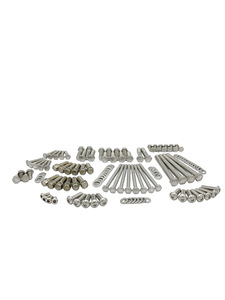 Engine Bolt Kit - Chevy Lt1 With Headers With Aluminum Valve Covers - Hex Bolts, Stainless Photo Main