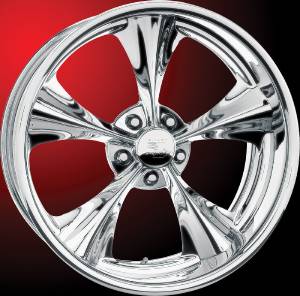 Wheels, Billet Aluminum - Legends Series. Dagger, Polished Photo Main