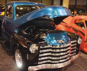 Bumper - "Briz" Polished Alloy, "Contoured" 5 Rib For 47-54 Chevy Truck Photo Main