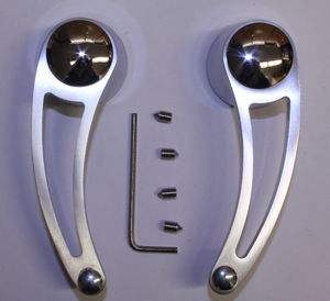 Door Handle Levers, Interior Billet, Open Design Photo Main