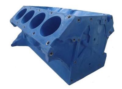Fake Engine Block Detail: Street Rod Parts » Mock Block Replica Engine. 352-390-427-428 ...