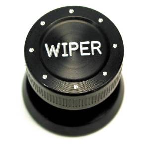 Black Anodized Aluminum "Wiper" Knob - GM Applications Photo Main