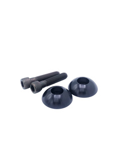 Fender Washer And Bolt Kit, Aluminum Black Anodized Photo Main