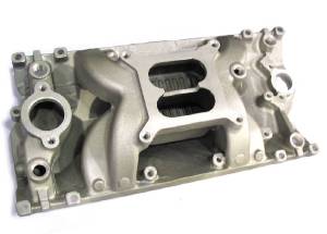 Chevrolet Intake Manifold -Satin Crosswind, Chevy Small Block (Non Egr) Photo Main