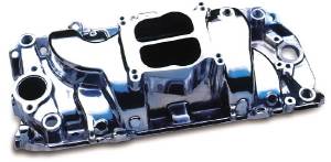 Intake Manifold -Polished Cyclone, Chevy Big Block (Oval Ports) Photo Main