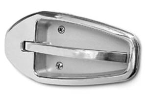 Door Handles, Interior -Large, Polished Finish Billet Photo Main