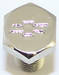 Chevrolet Parts -  Chevrolet Engine Bolt Kit - Chevy Small Block With Headers - Hex Bolts, Polished Stainless With Bowtie