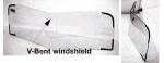 Chevrolet Parts -  Windshield, V-Bent Glass, 1-Piece. Clear