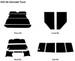 Chevrolet Parts -  Chevrolet Sound Deadener/ Insulation Kit. 1937-46 Truck AcoustiShield Kit
