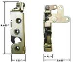  Parts -  Door Latch - Small Bear Claw