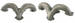 Ford Parts -  Car Ford Y-Block Tru-Ram Manifolds, Gaskets Included.