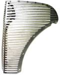 Chevrolet Parts -  Chevrolet Car Grille -Laser Cut (Gangster Grille), Plain Steel